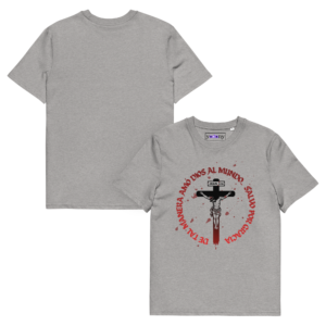 camiseta unisex 100% algodón orgánico – "porque de tal manera amó dios al mundo"